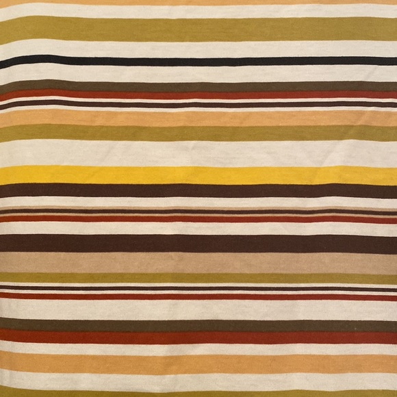 4/$20!!! Women’s Liz Claiborne Fall Colors Striped Top - Picture 5 of 12